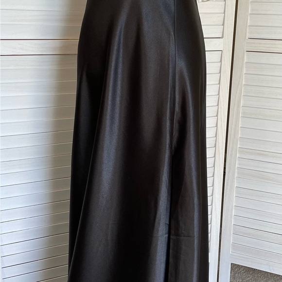 Birdy Grey Women's Size S Black Jay Maxi Dress Adjustable Straps Formal Prom - Picture 3 of 15